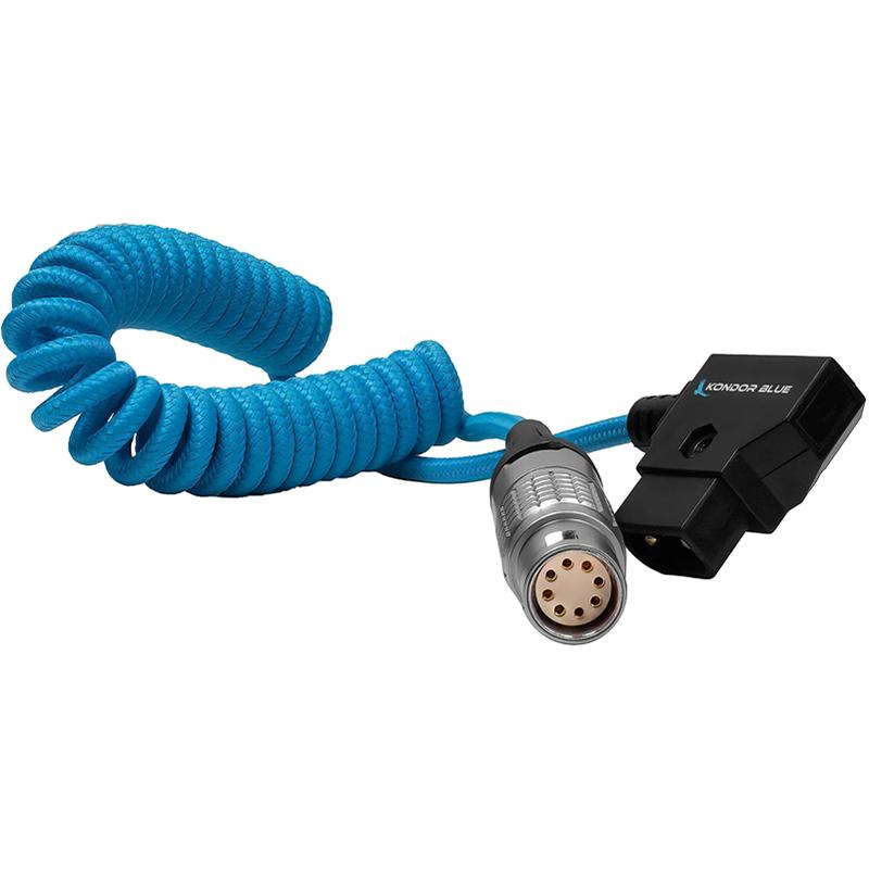 Kondor Blue D-Tap to ARRI Alexa Mini/LF Coiled Power Cable